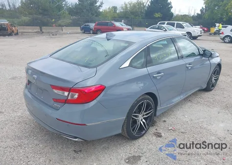 2022 Honda Accord Hybrid Touring из США, поврежденный, VIN 1HGCV3F98NA020408